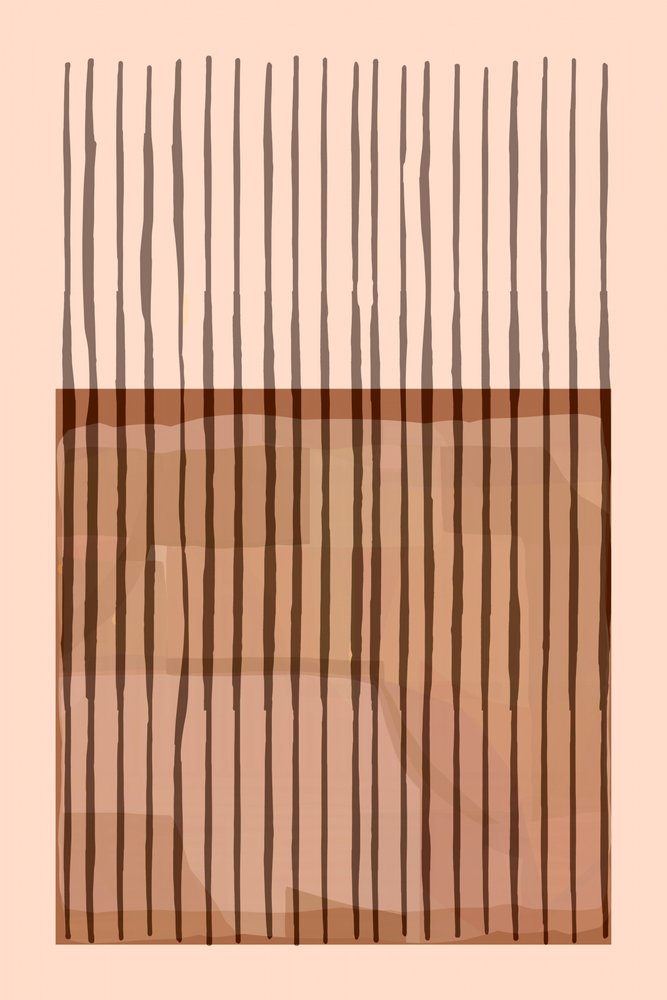 Jordnære, minimalistiske linjer af cartissi