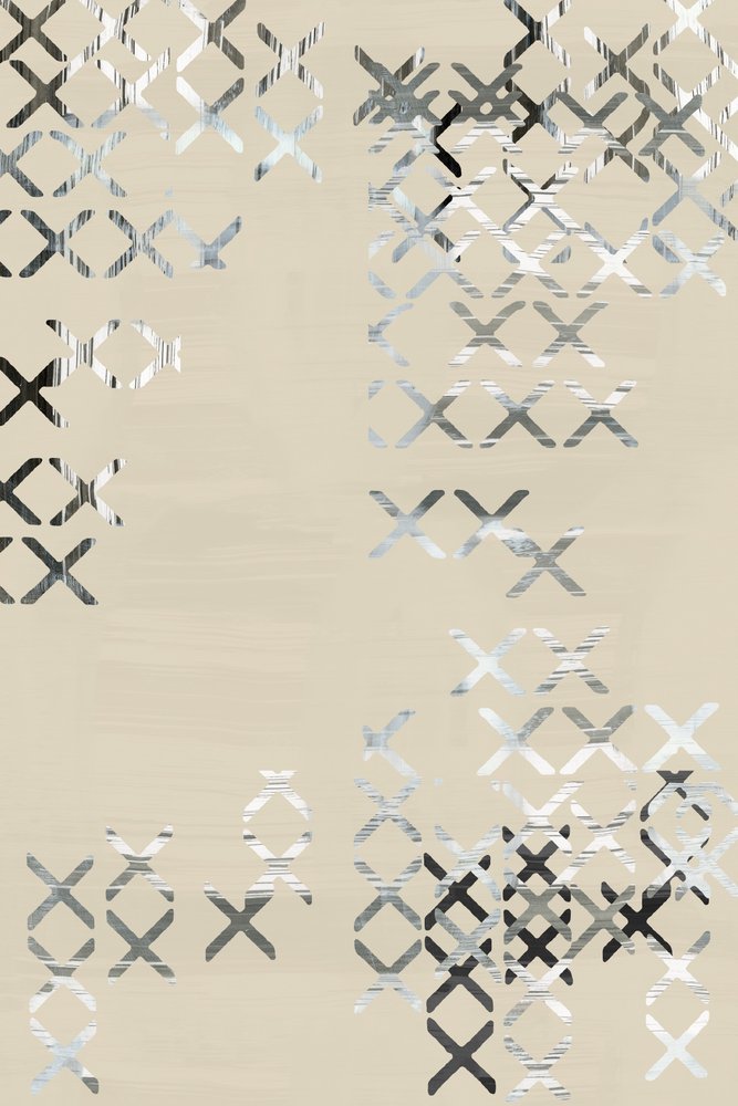 Geometrisk korsmønster af cartissi