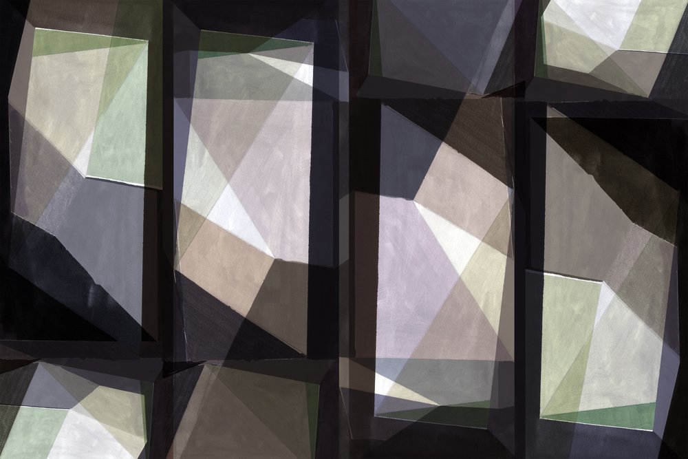 Geometrisk vindueslys af cartissi