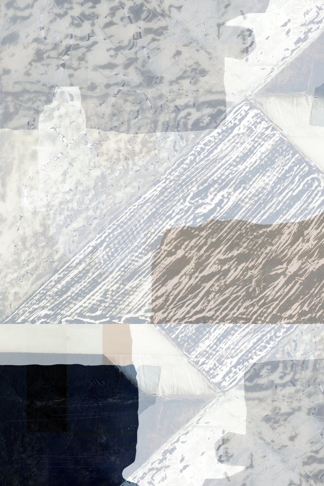 Moderne geometrisk collage af cartissi