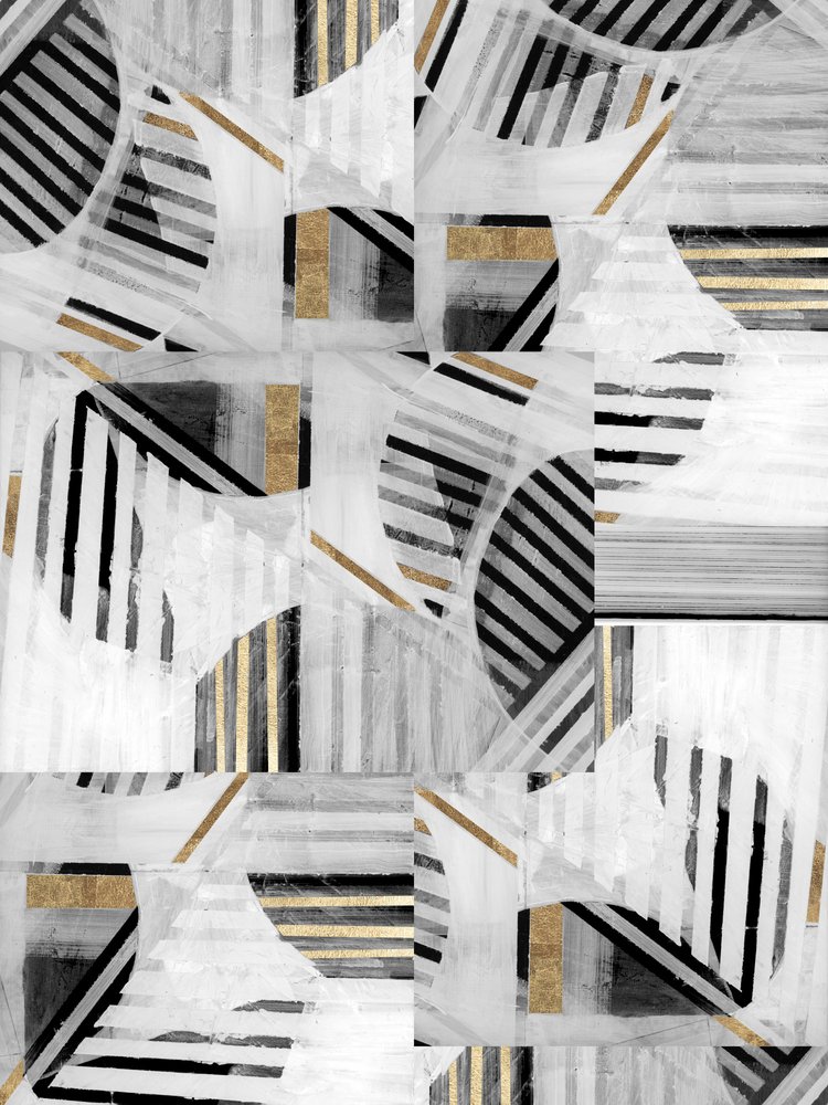 Moderne grafisk abstraktion af cartissi