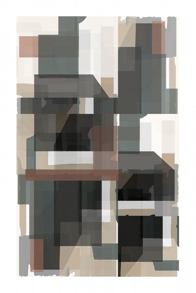 Afdæmpede geometriske lag af cartissi