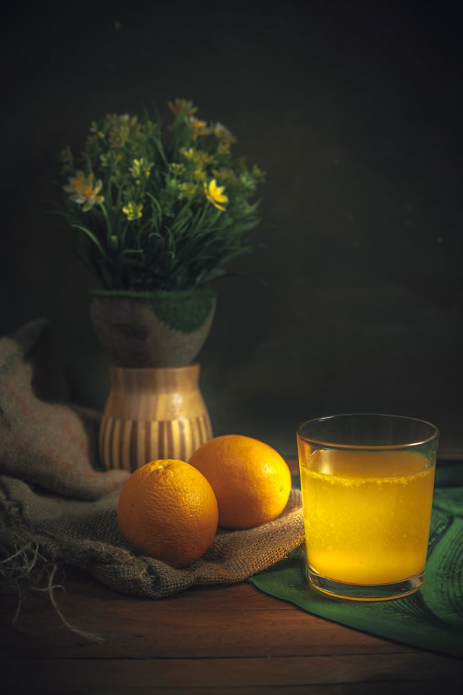 Morgenens orange glød af wail.Hamdane