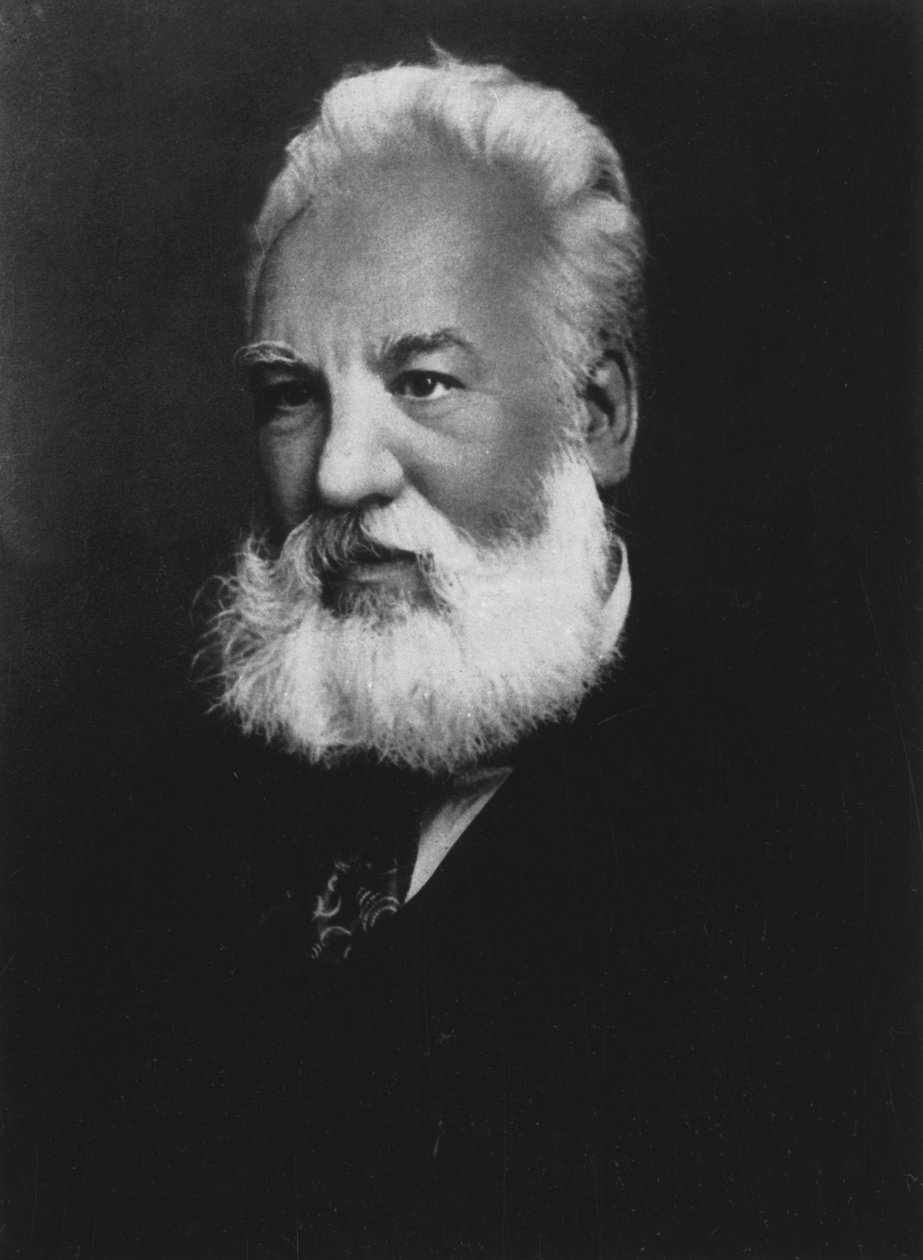 Alexander Graham Bell (1847-1922) af Unknown