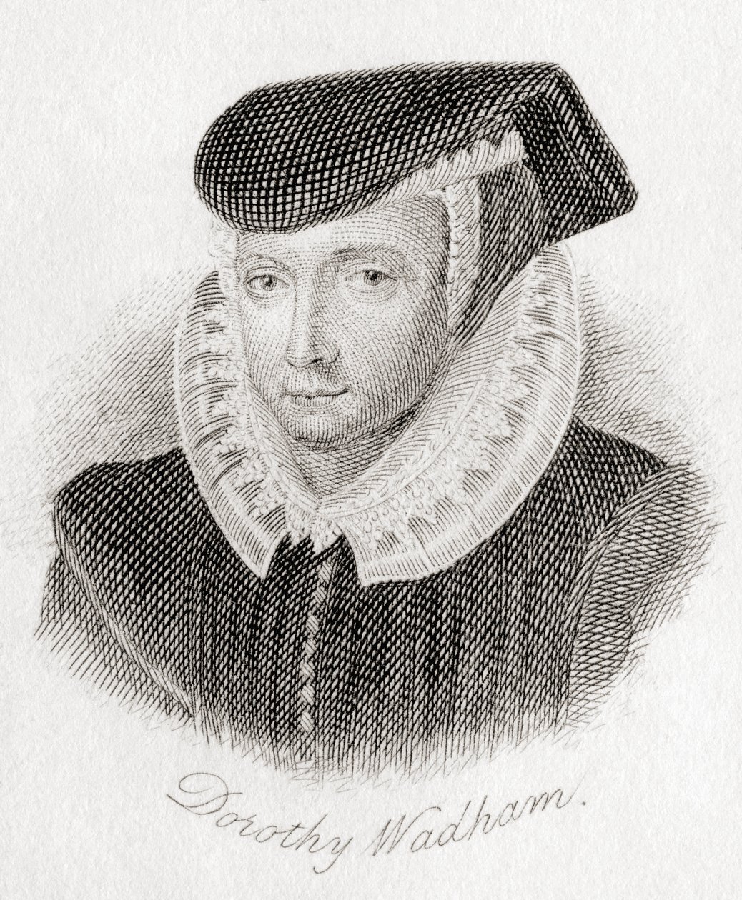 Dorothy Wadham, født Petre, ca. 15341535? 1618. af Unknown
