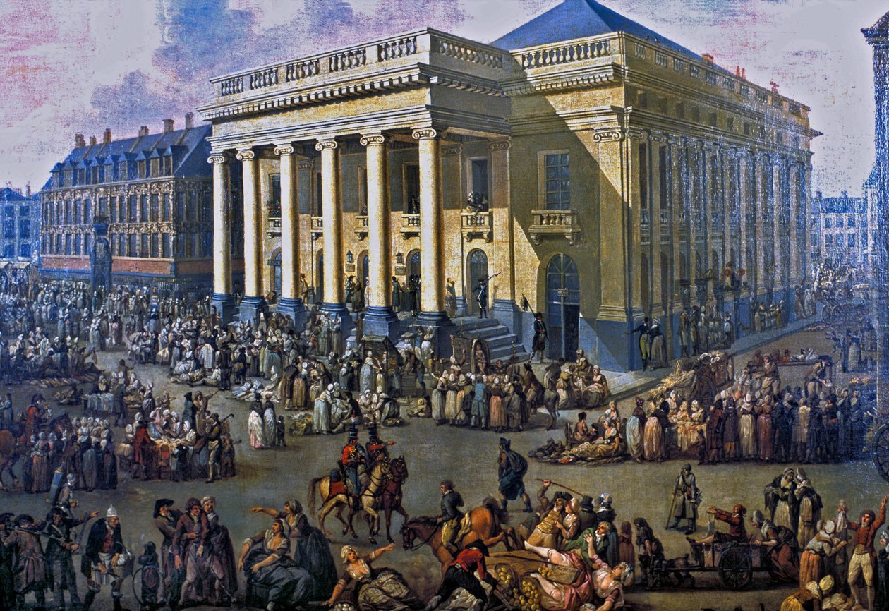 Frankrig - Department of the North (F.59) - Lille - Museum Hospice Comtesse - Louis Joseph Watteau, kendt som Watteau of Lille (1731-1798): Lille, teatrets sted af Unknown