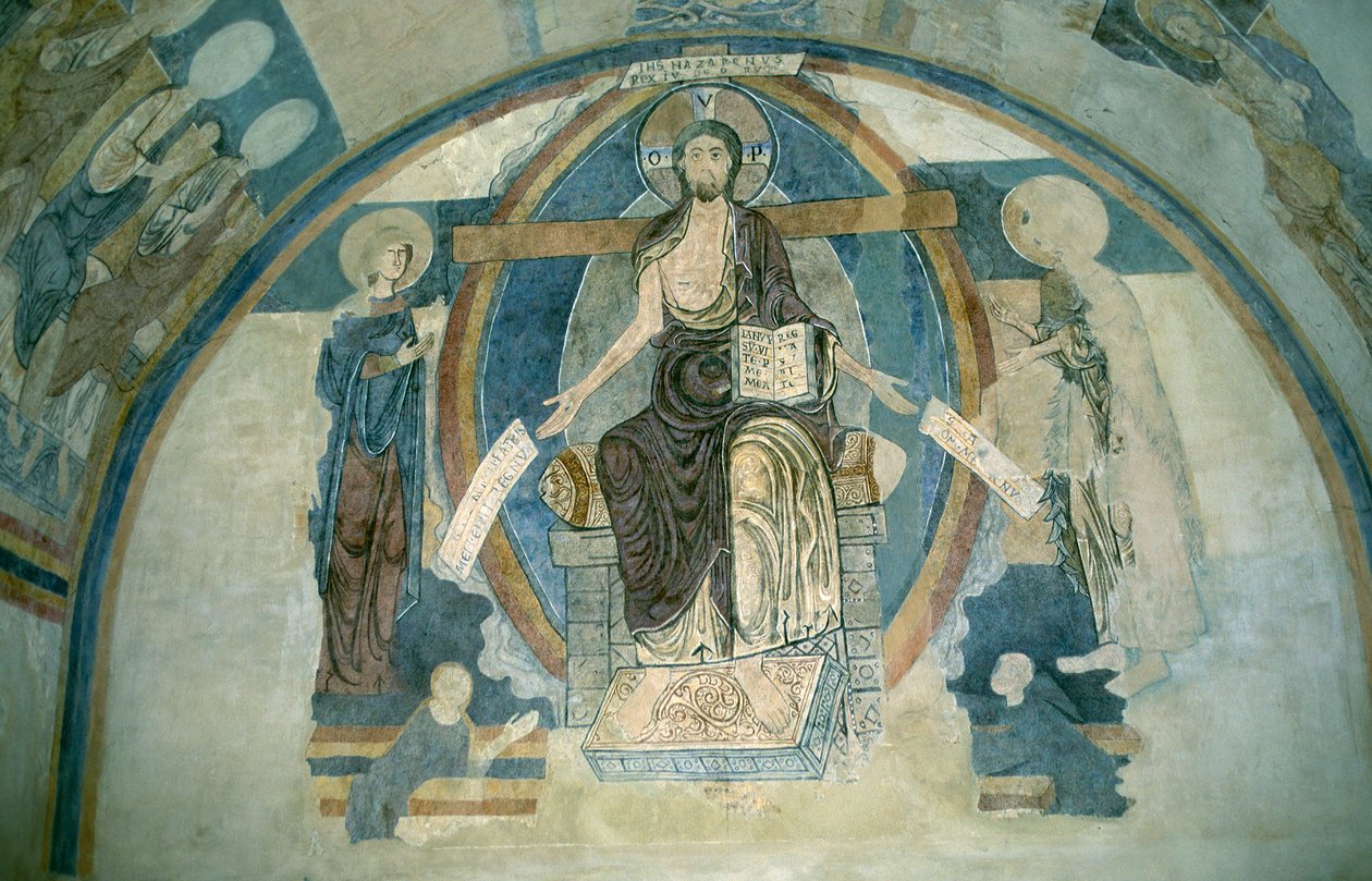 Fresco i vestibulen af Unknown