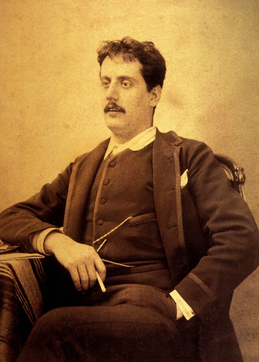 Giacomo Puccini (1858-1924) 1899 af Unknown