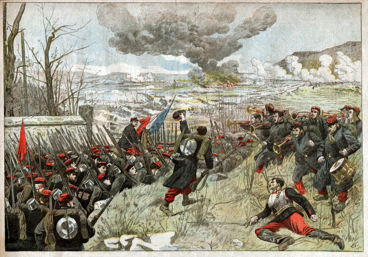 Krig i 1870. Franco Preussiske Krig. af Unknown