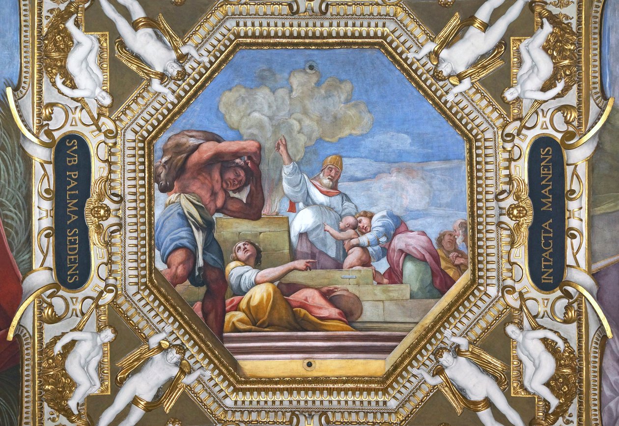 Interiør af Madonna della Ghiara, Reggio Emilia, Emilia-Romagna, Italien af Unknown