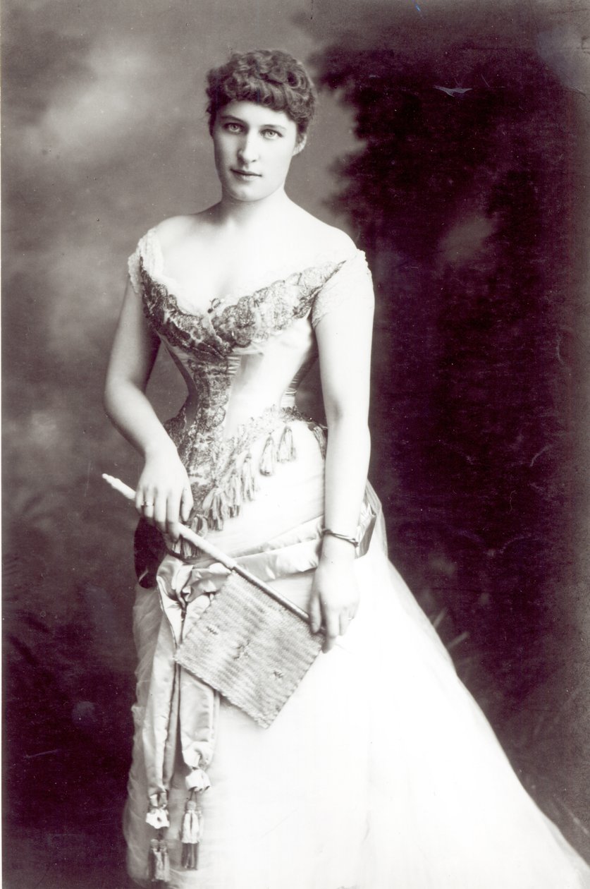 Lily Langtry (1853-1929) optræder på Haymarket Theatre den 15. december 1881 af Unknown