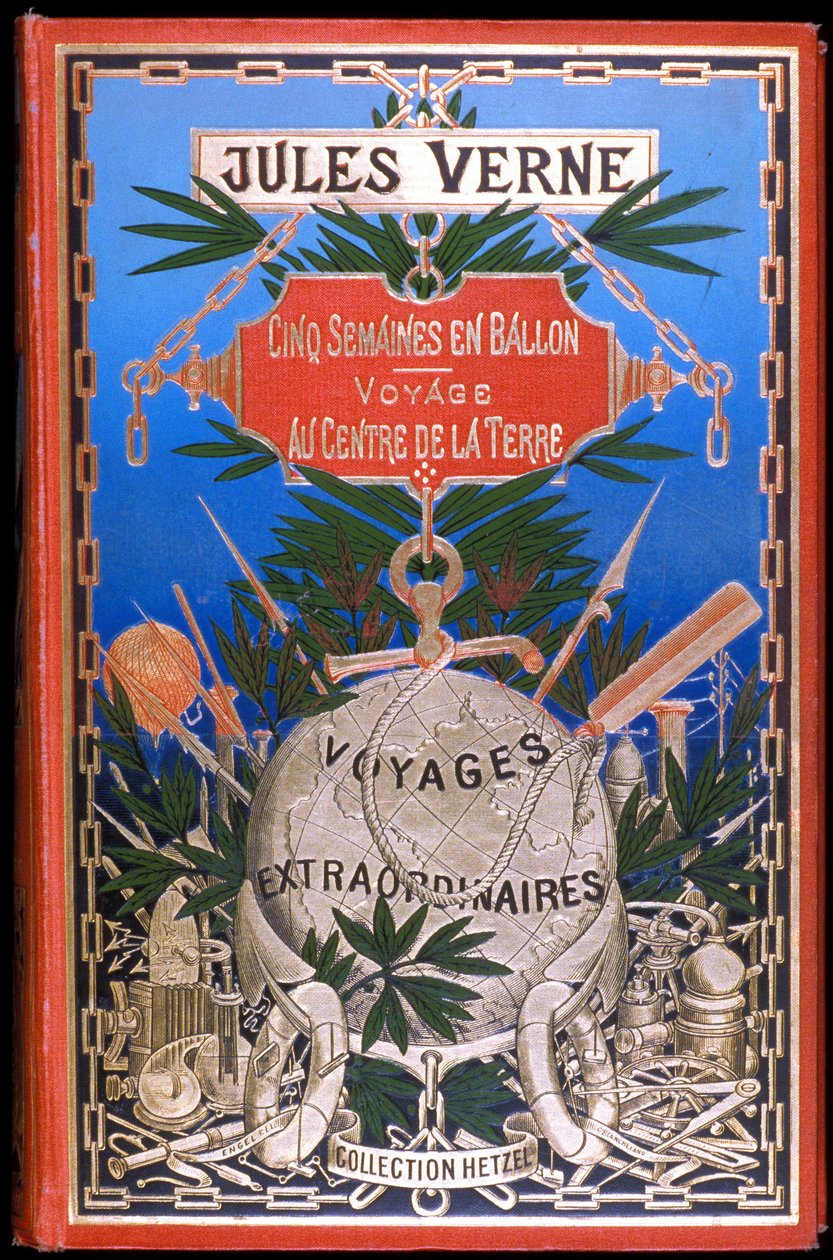 Loire Atlantique N* 190 - Nantes - Jules Verne Museum - Første udgave af "" Extraordinary Voyages" af Unknown