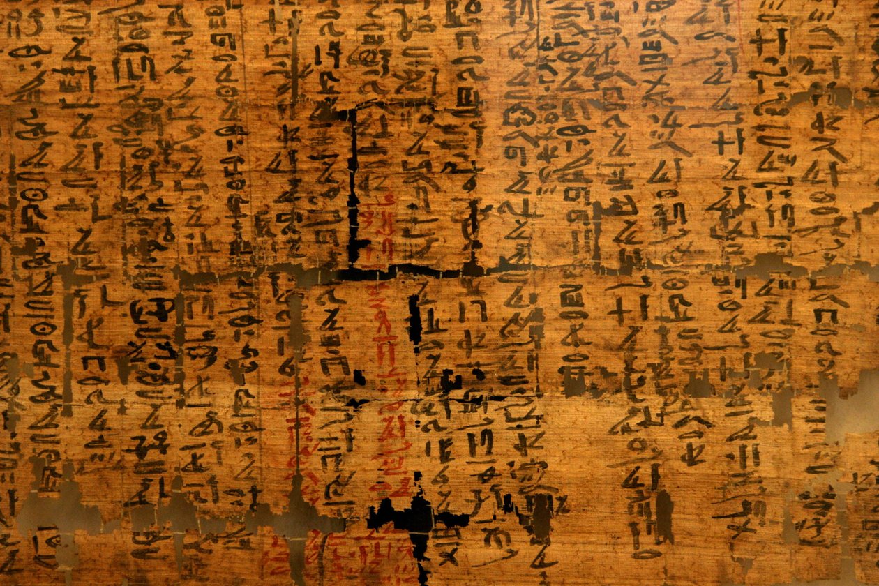 Papyrus ukendt XII: dokument, der indeholder midler mod slangebid, mod øjensmerter dukkede op under Ramses III