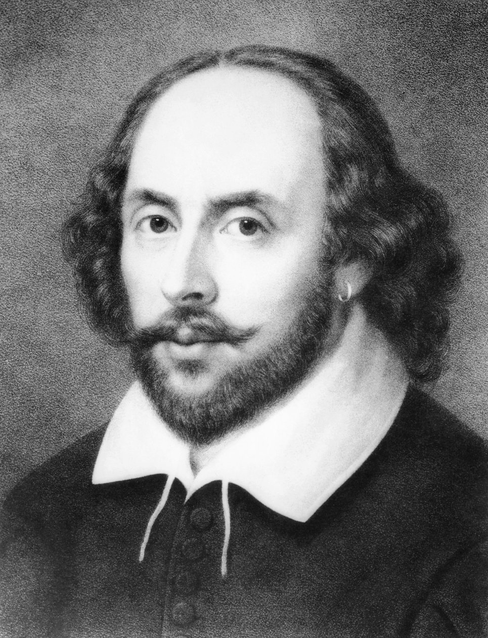 Portræt af William Shakespeare af Unknown