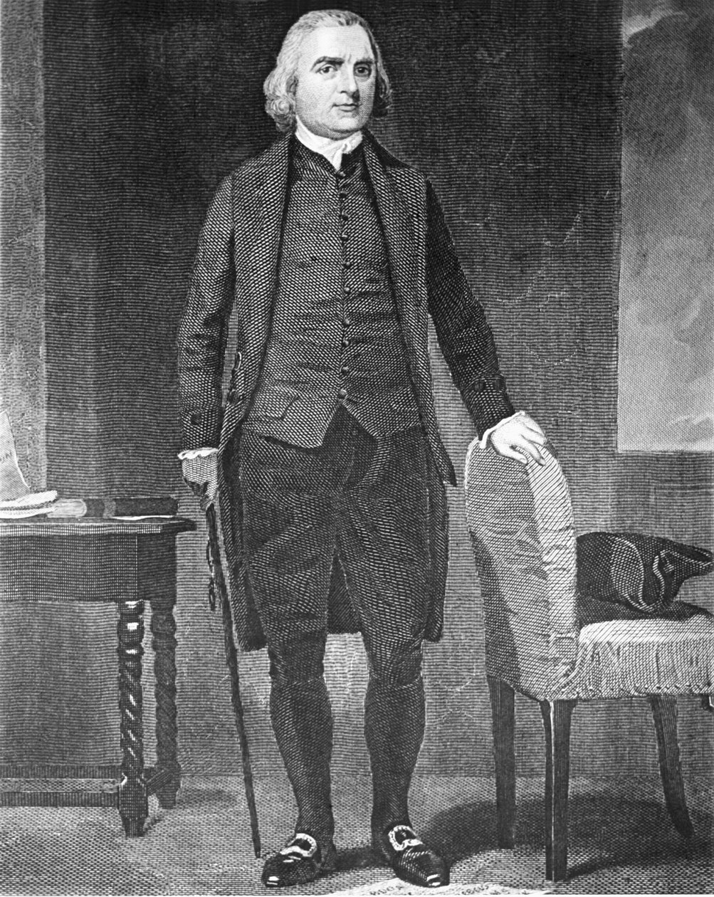 Samuel Adams, amerikansk statsmand af Unknown