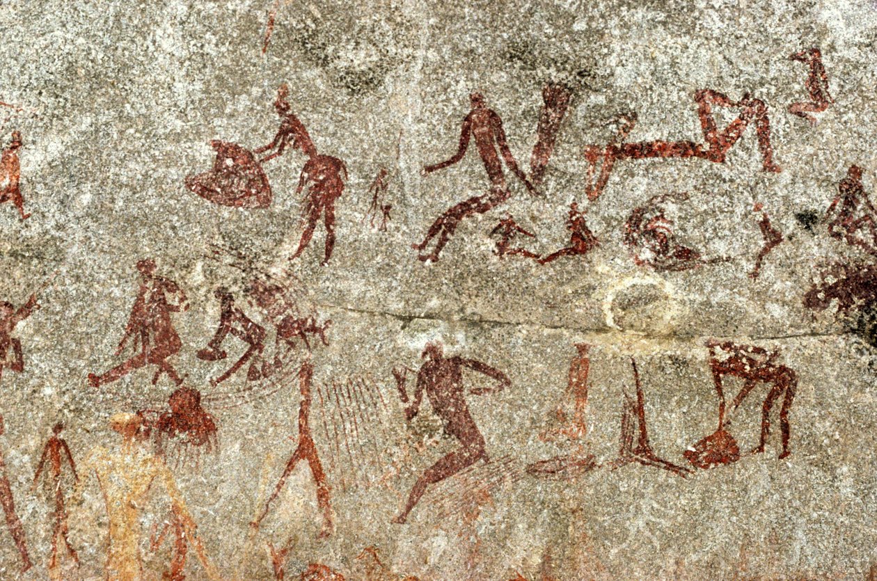 San Rock Art, Sydafrika af Unknown