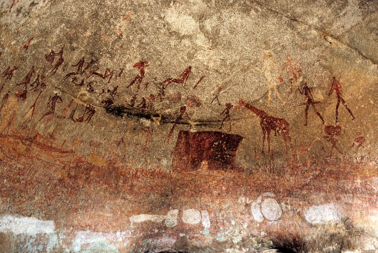 San Rock Art, Sydafrika af Unknown