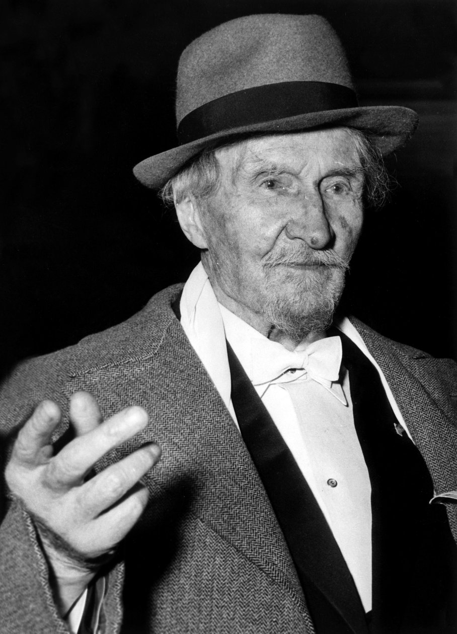 Den franske komponist Gustave Charpentier (1860-1956) C. 1950 af Unknown