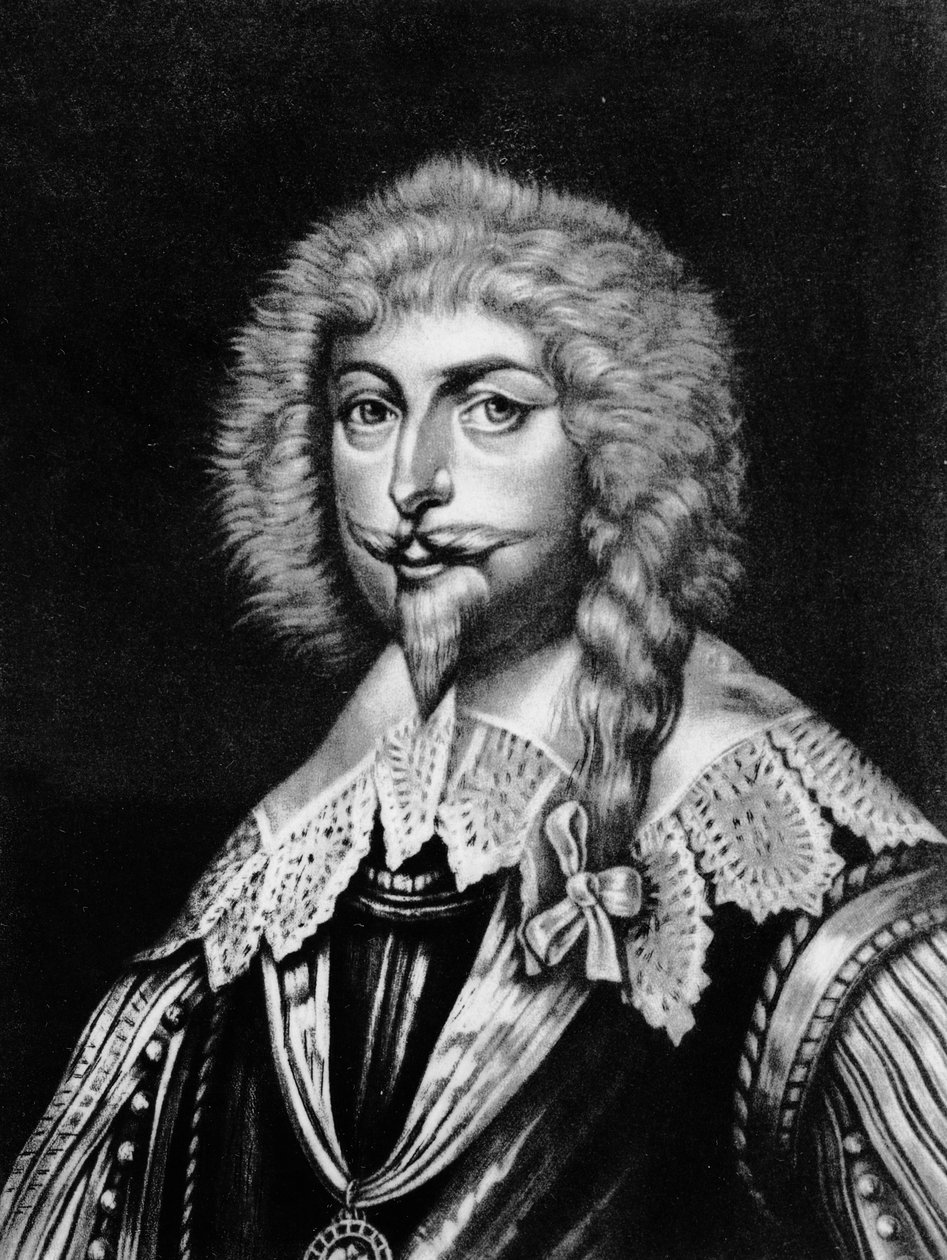Sir Edward Sackville (1591-1652) 4. jarl af Dorset, illustration fra 