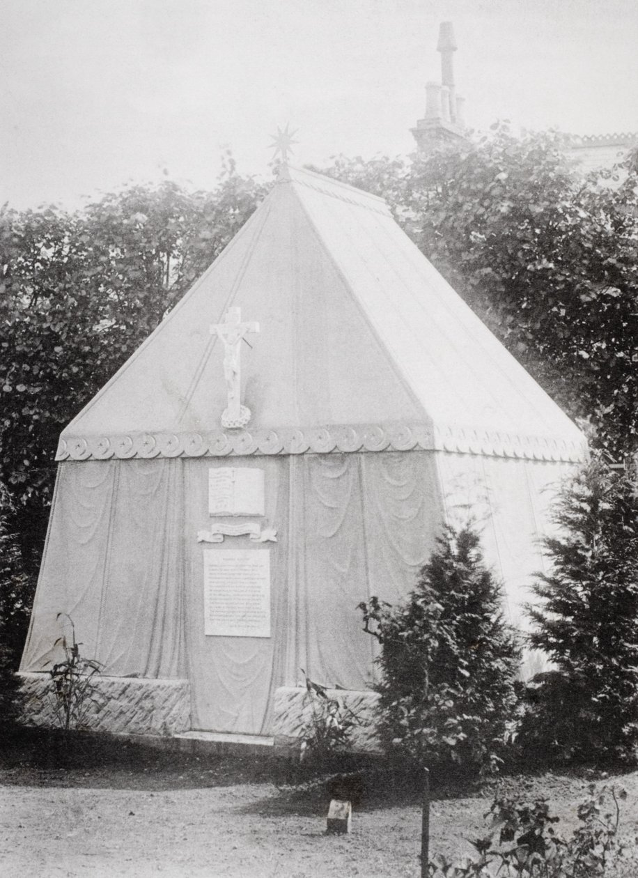 Mausoleet i Mortlake, Surrey, hvor Sir Richard Burton er stedt til hvile, fra 