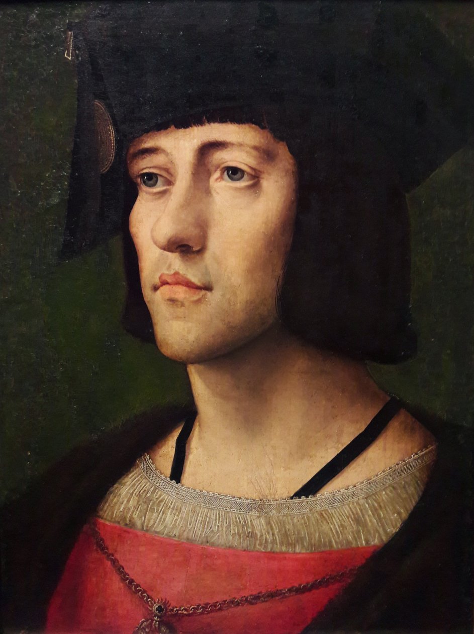 Portræt af Johannes af Luxembourg, lensherre af Ville (1475-1508) af Anonymous