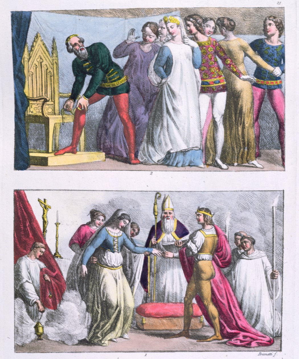 Edvard III (1312-77) indstiftede strømpebåndets orden i 1348 og Henry I