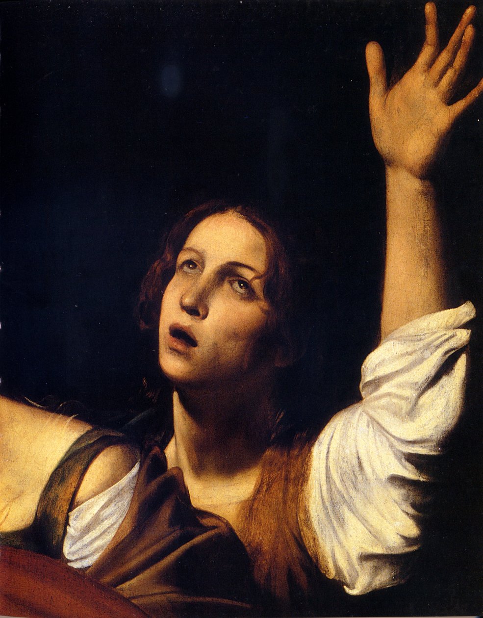 Deponering (detalje 1) Caravaggio af Michelangelo Merisi Caravaggio