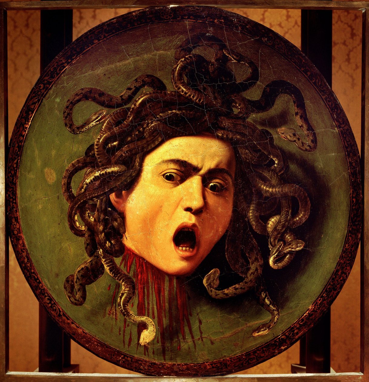 Medusa af Michelangelo Merisi Caravaggio