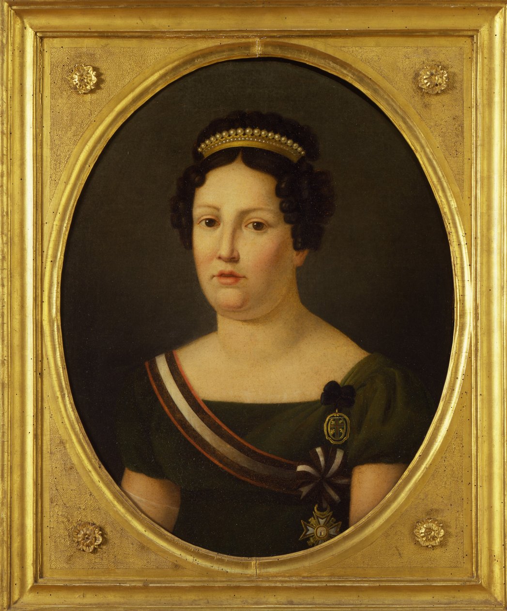 Portrætmaleri af Maria Luigia di Borbone, hertuginde af Lucca af Creator