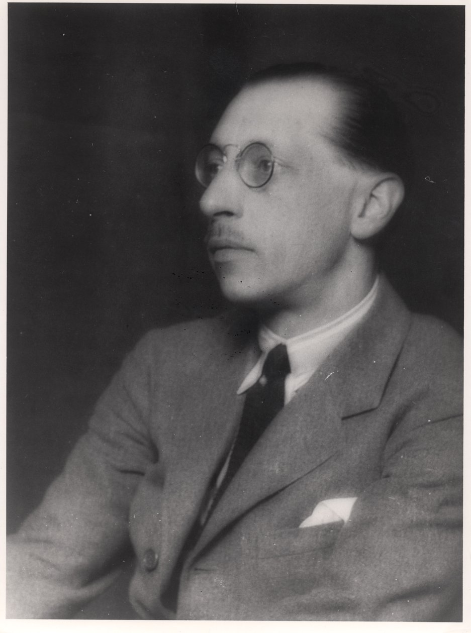 Igor Stravinsky (1882-1971) af French Photographer