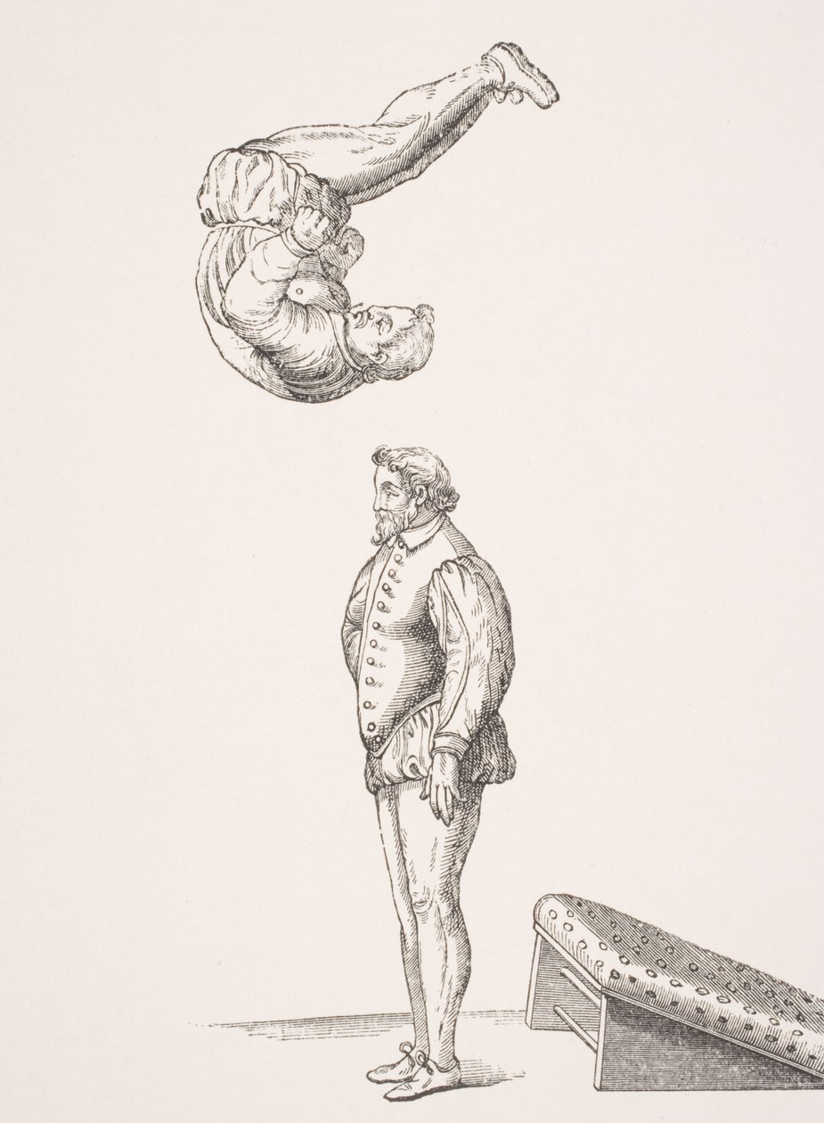 Springbrættet, illustration fra en faksimile af 