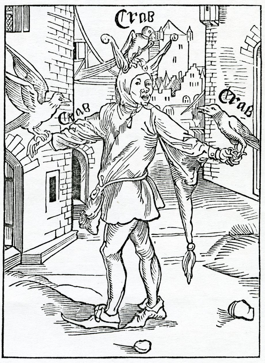 Af dem, der forlænger fra dag til dag med at ændre sig selv, illustration fra Alexander Barclays engelske oversættelse af 