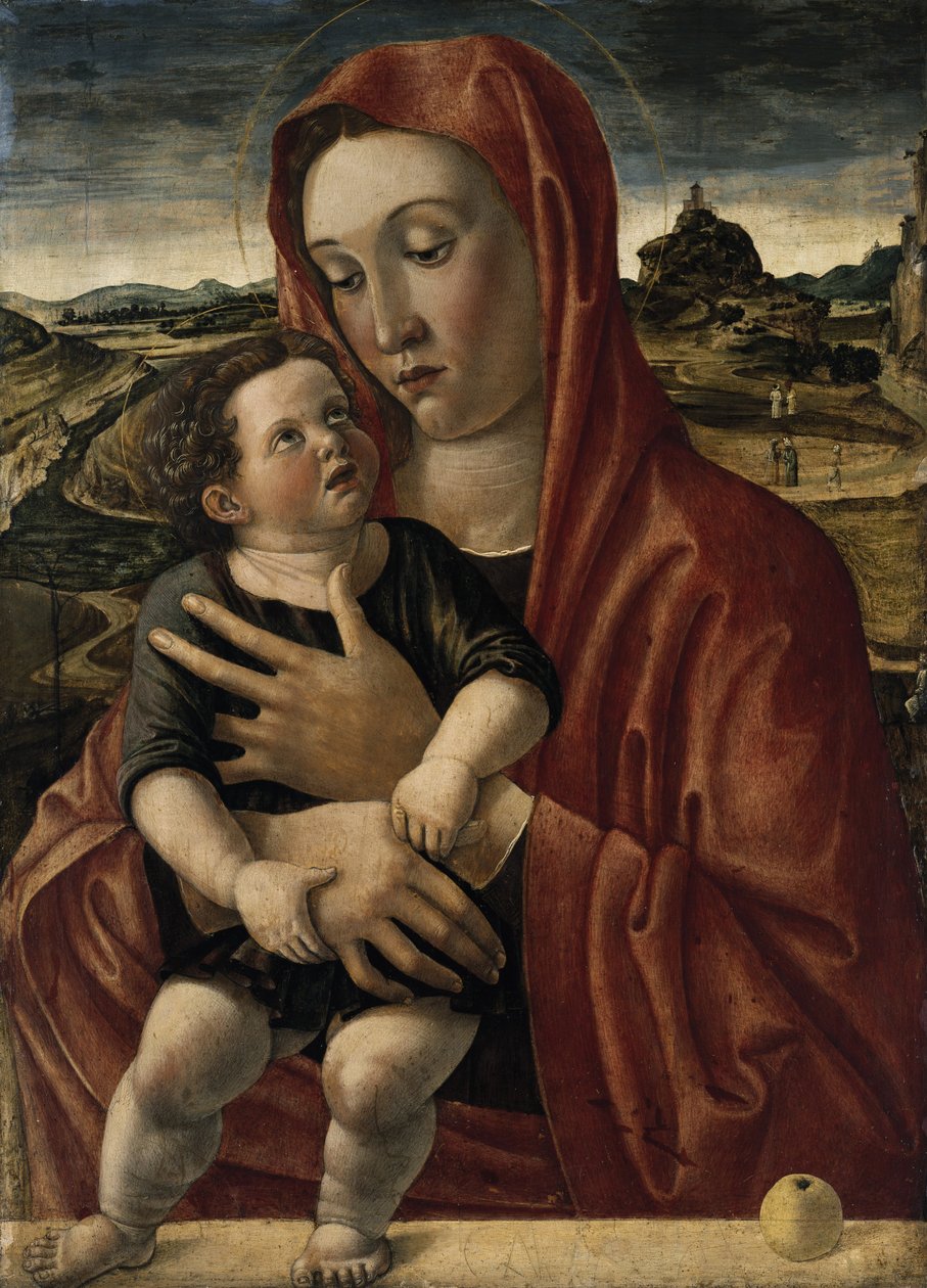 Madonna med barn af Giambellino