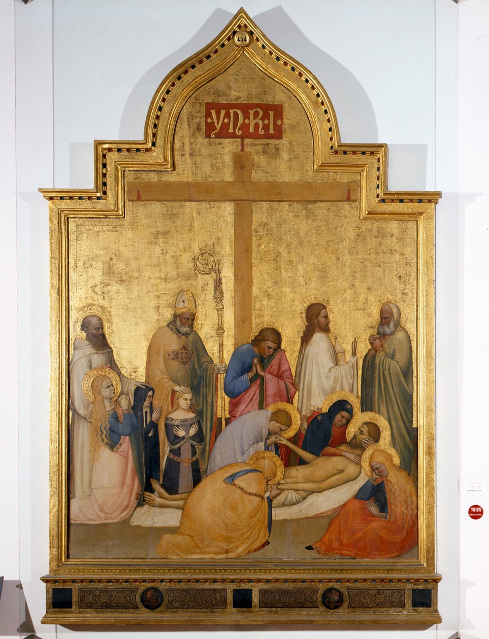 Pietà fra San Remigio af Giottino