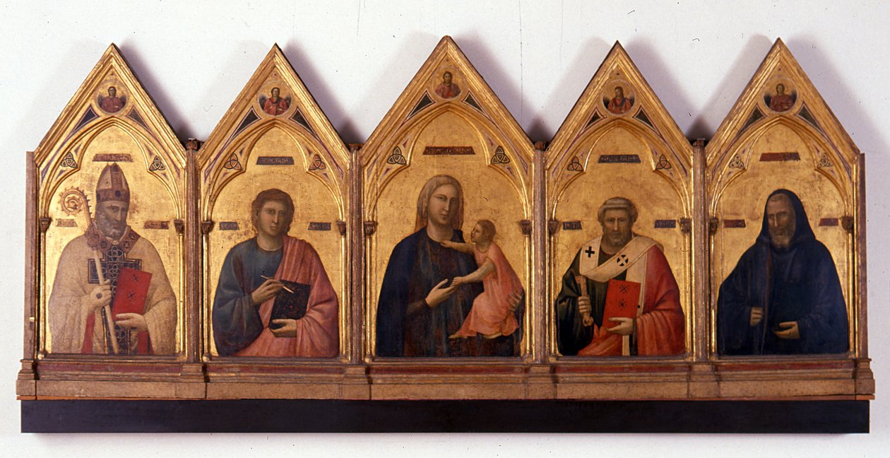 Polyptyk af Badia af Giotto di Bondone