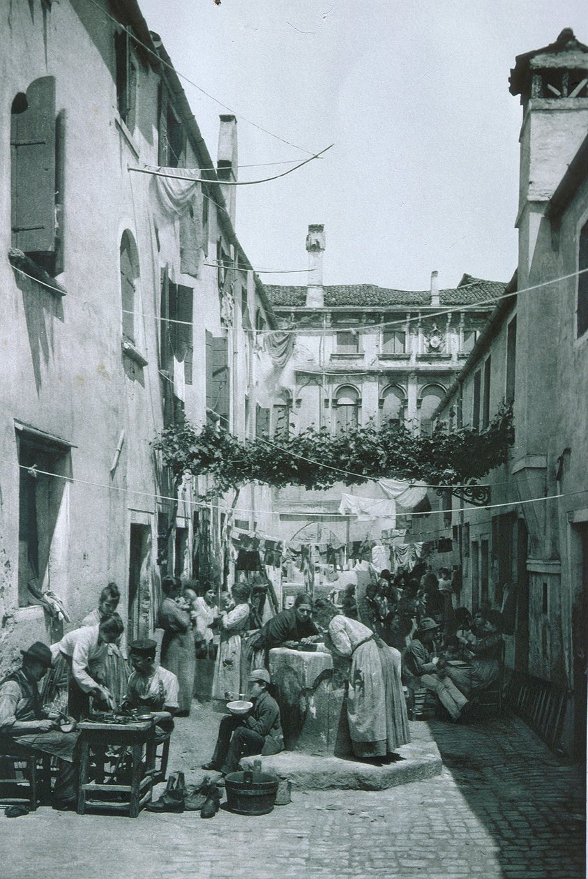 Venedigs gadebillede af Italian Photographer