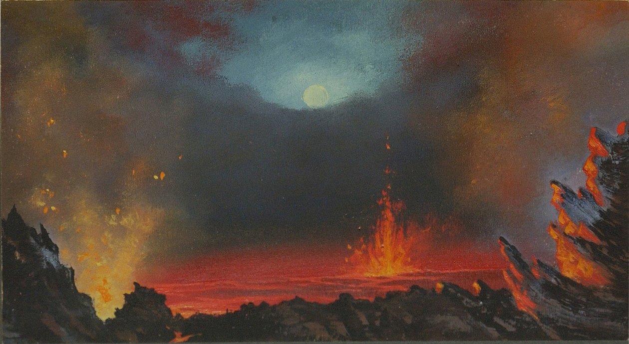 Kilauea Caldera af Ogura Yonesuke Itoh