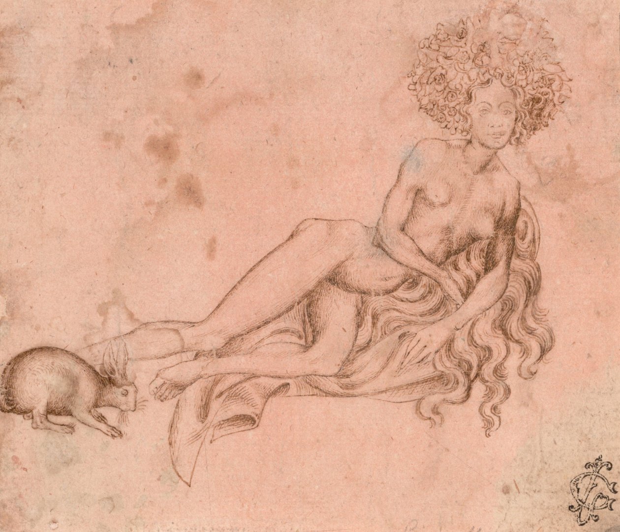 Allegory of Luxuria (recto), ca. 1426 af Antonio Pisanello