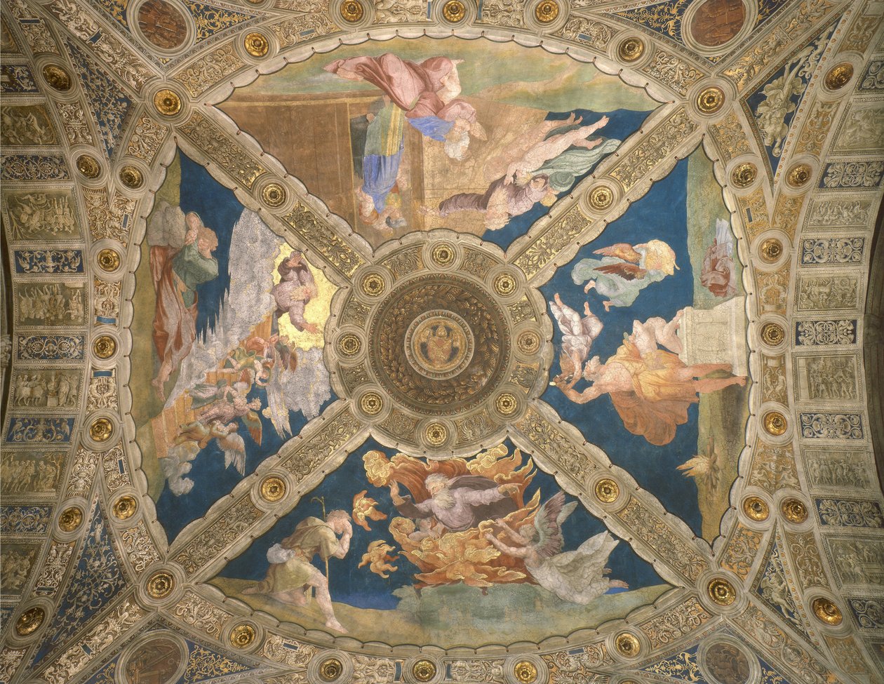 Heliodorus -rumets hvælving af Raffaello Sanzio Raphael