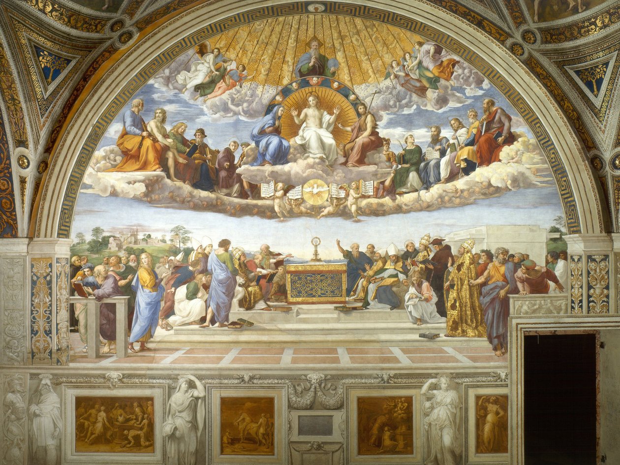 Tvist om nadveren af Raffaello Sanzio Raphael