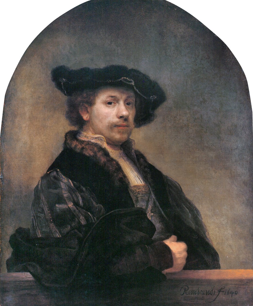 Selvportræt af Rembrandt van Rijn