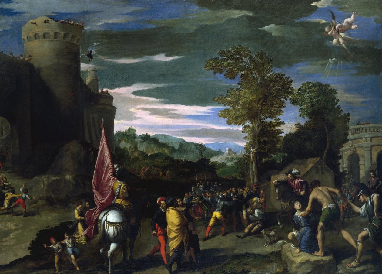 Martyrium af St. Venantius af Camerino af Sigismondo Scarsellino