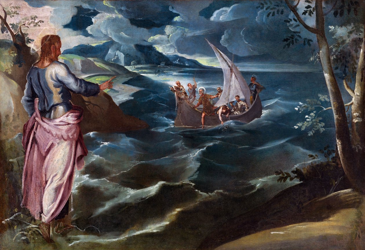 Kristus ved Galilæas Sø af Tintoretto