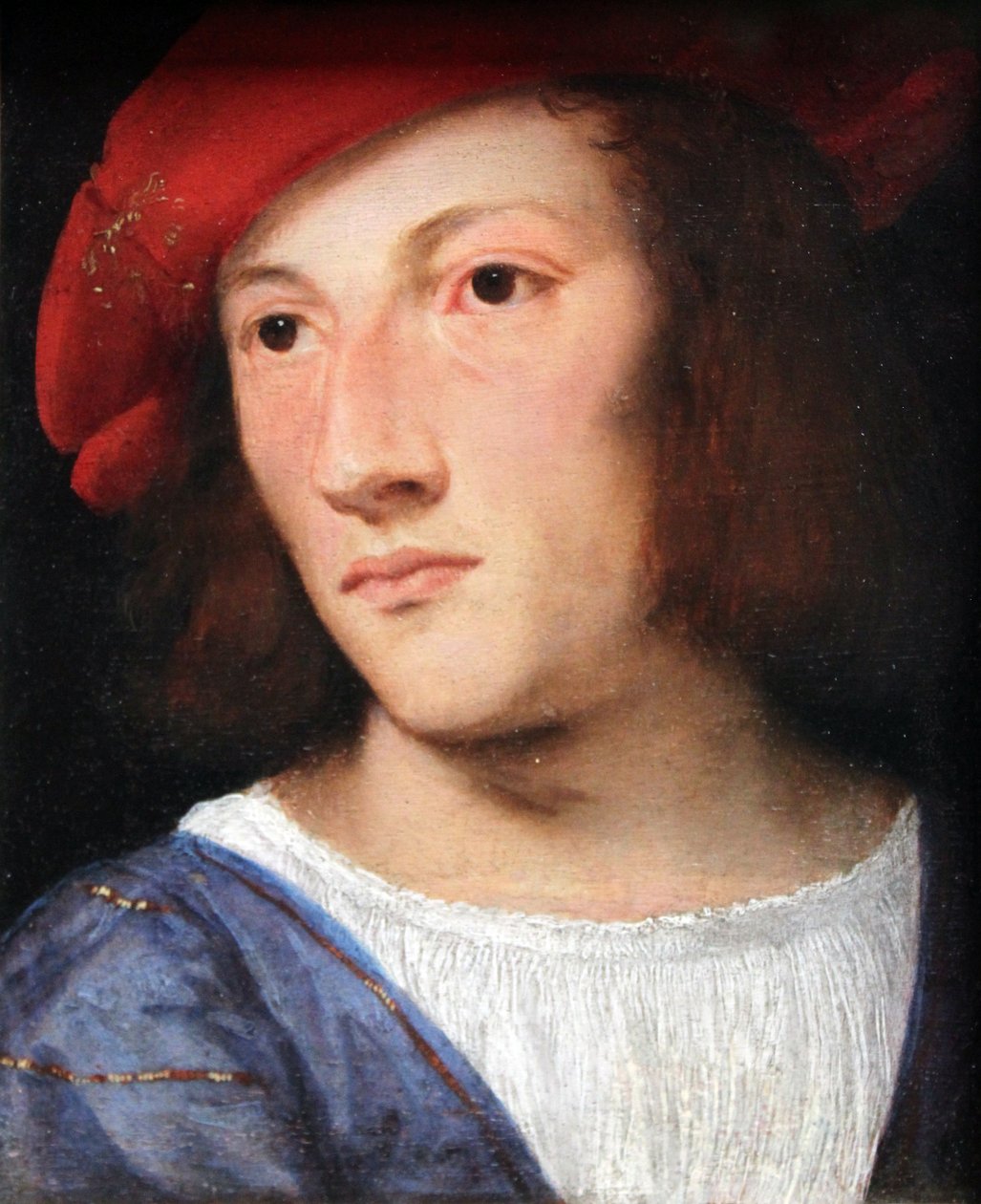 Portræt af en ung mand af Tiziano Vecelli