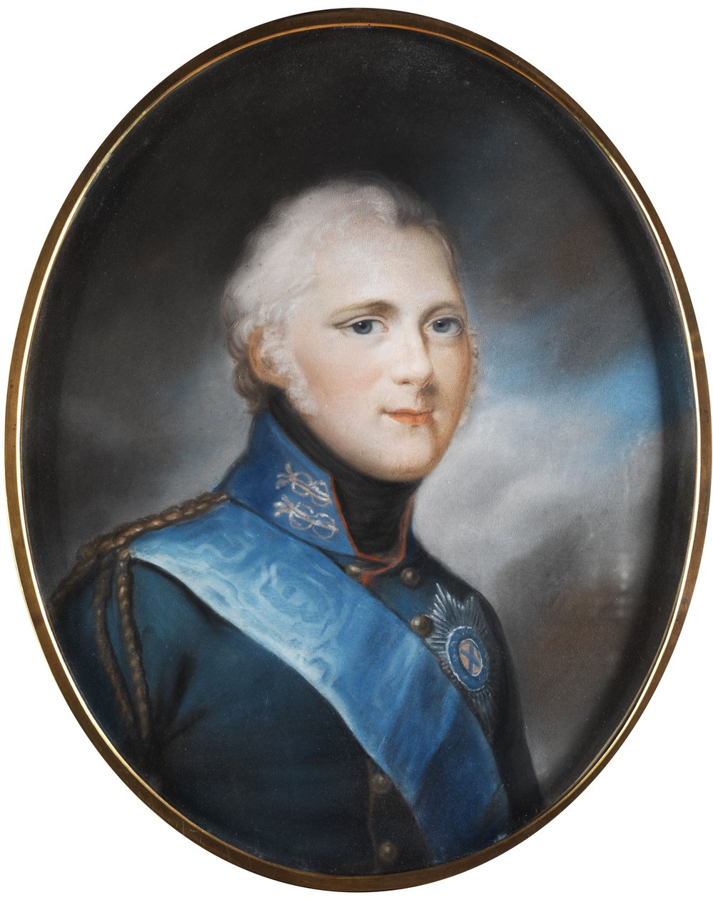 Den kommende kejser af Rusland, zar Alexander I. Pavlovich Romanov. af Unknown