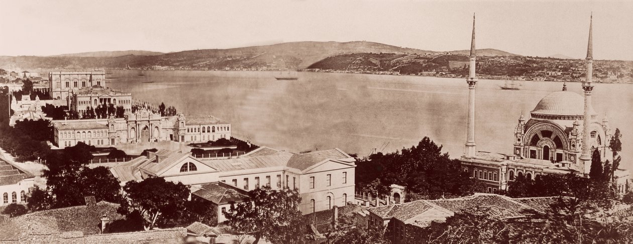 Dolmabahçe -paladset og dets teater af Unknown