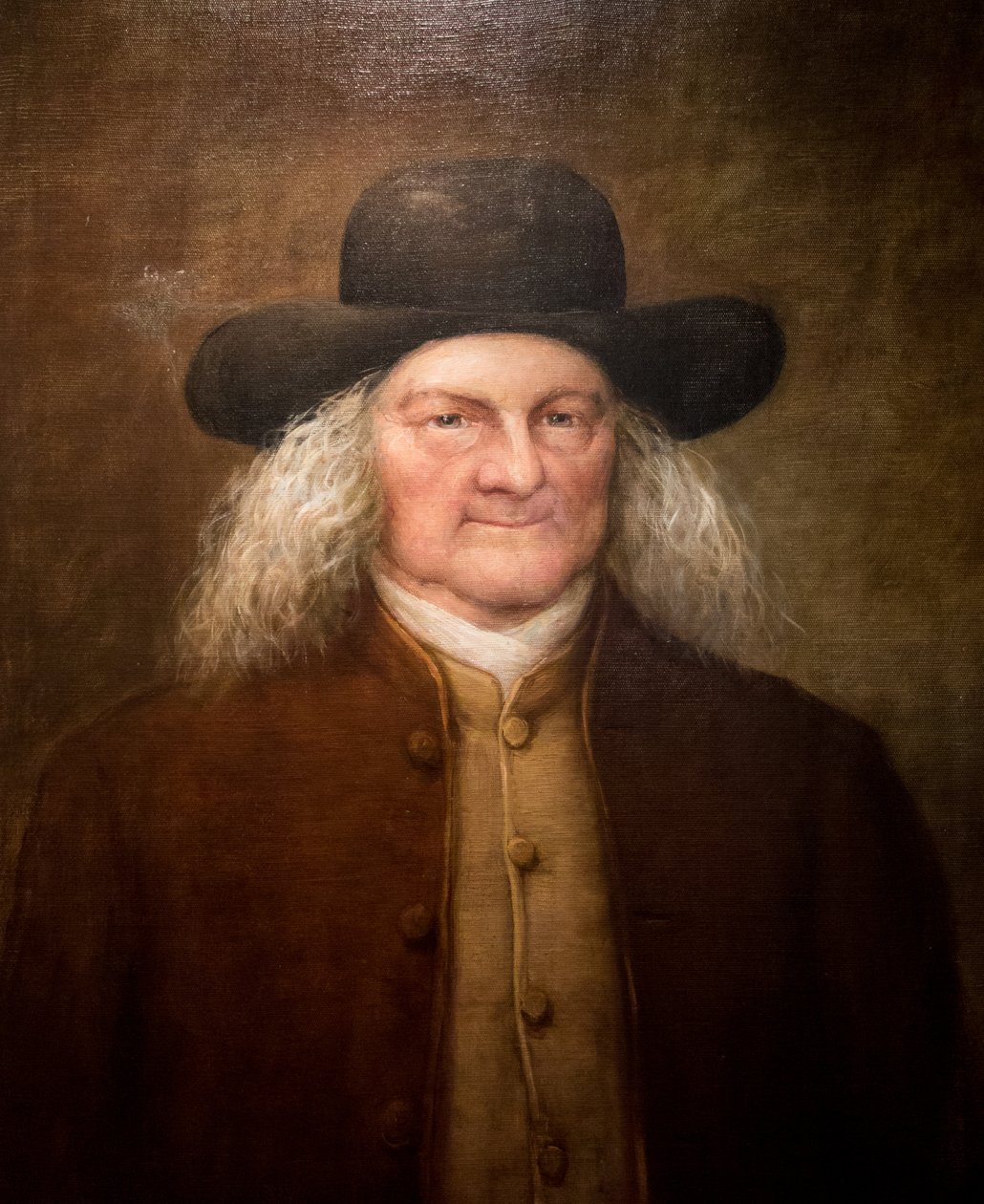 Portræt af Moses Brown i John Brown House af Unknown