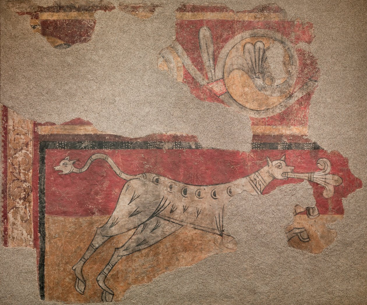 Quadruped med Fleur-de-lis fra Sant Joan de Boí af Unknown