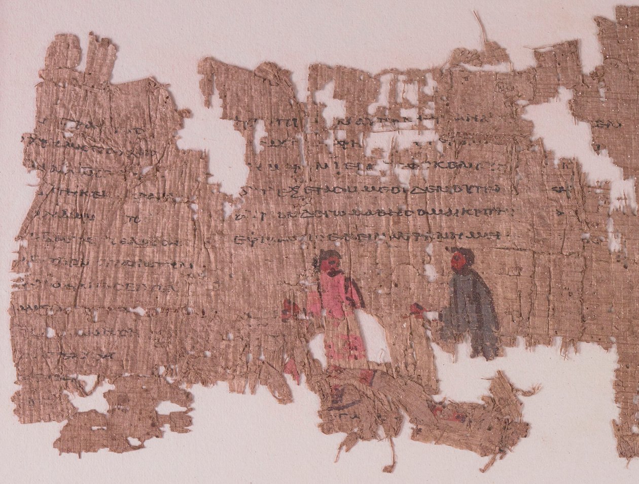 Romantisk Papyrus (venstre) af Unknown