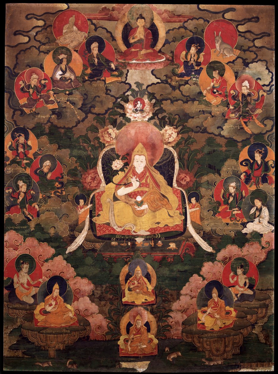 Syvende Dalai Lama, Kalzang Gyatso (1708–1757) af Unknown